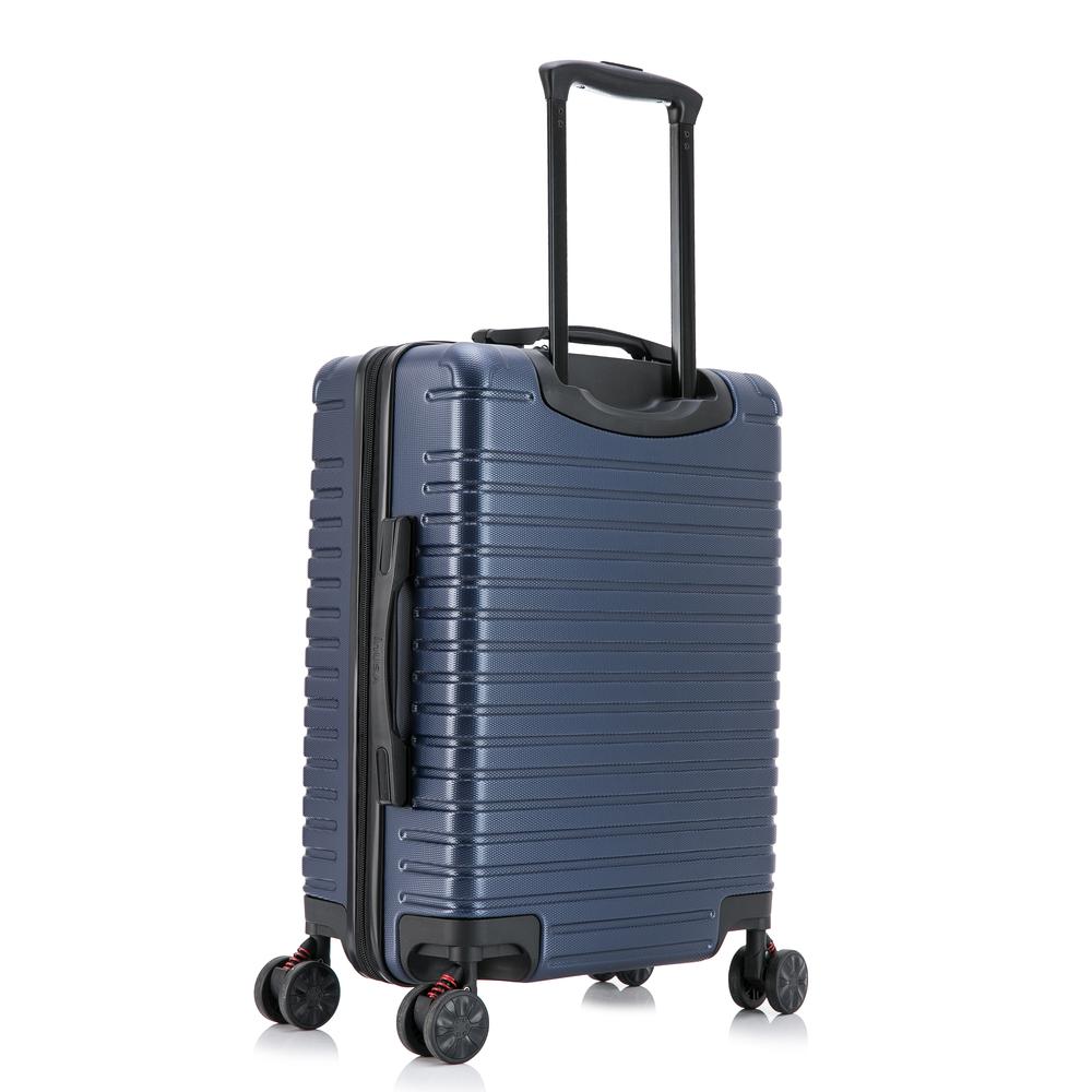 InUSA Deep lightweight hardside spinner 20 inch Blue. Picture 12