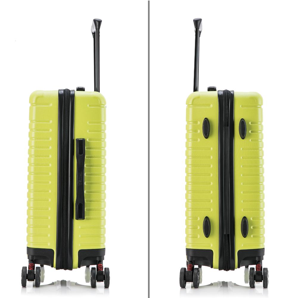 InUSA Deep lightweight hardside spinner 20 inch Green. Picture 13