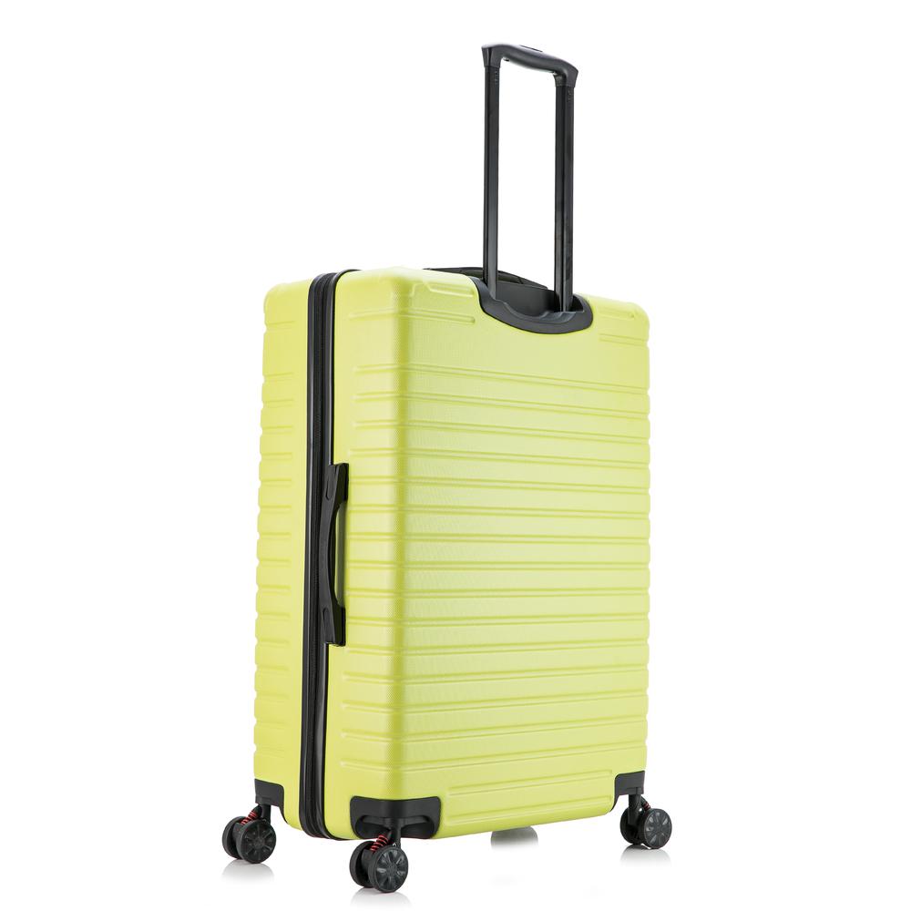 InUSA Deep lightweight hardside spinner 3 piece luggage set  20'',24'', 28'' Green. Picture 15