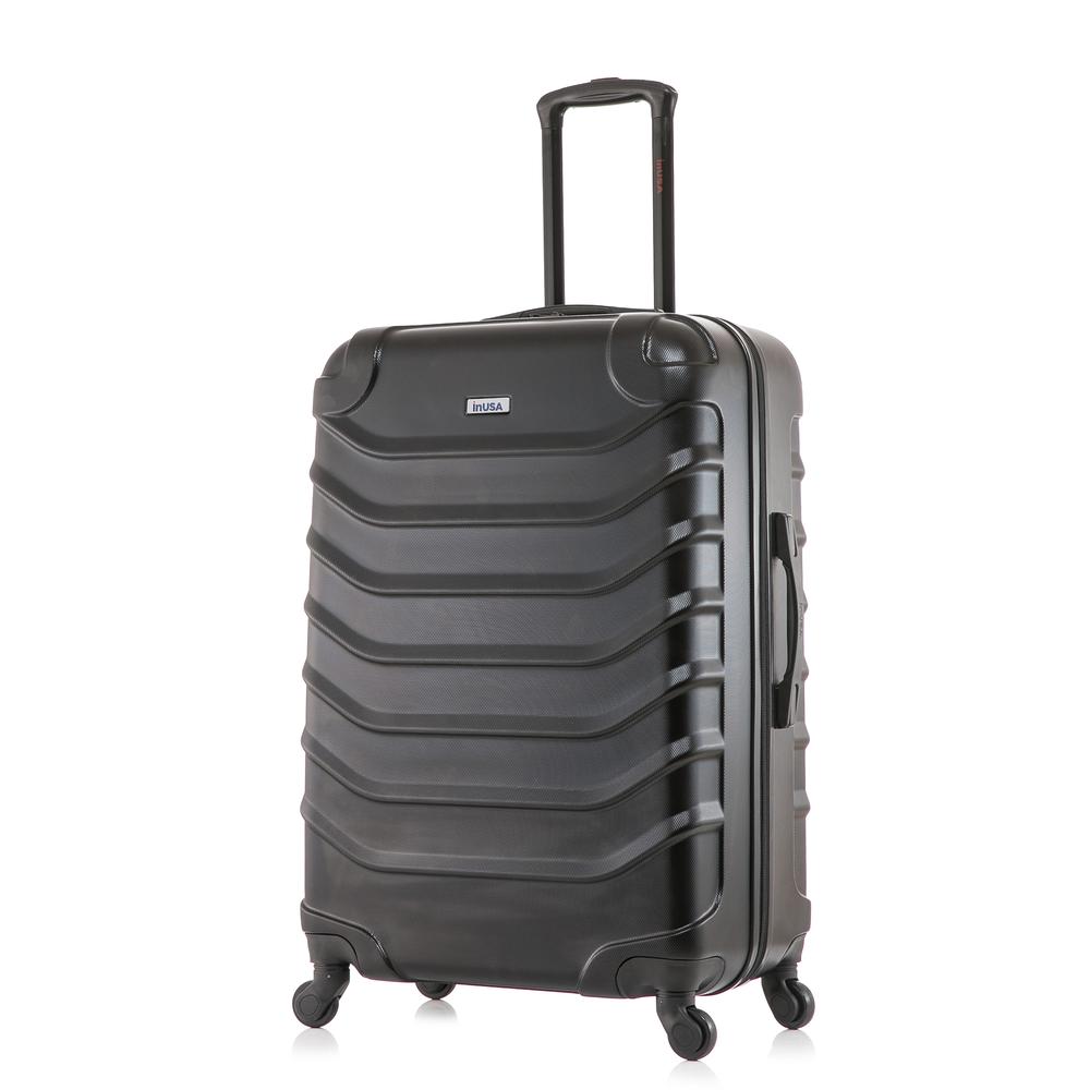InUSA Endurance Lightweight Hardside Spinner 28 inch Black. Picture 1