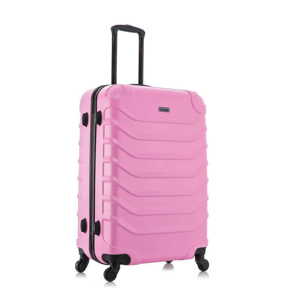 InUSA Endurance Lightweight Hardside Spinner 28 inch Pink. Picture 3
