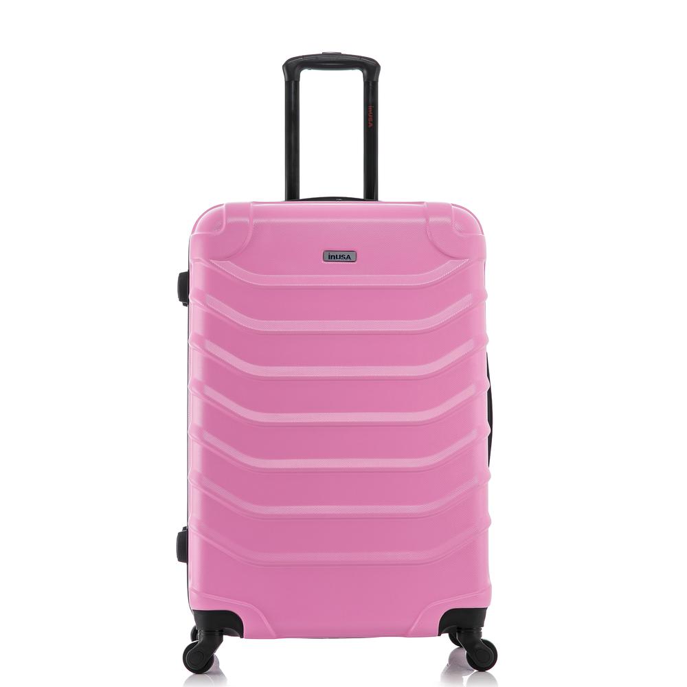InUSA Endurance Lightweight Hardside Spinner 28 inch Pink. Picture 4