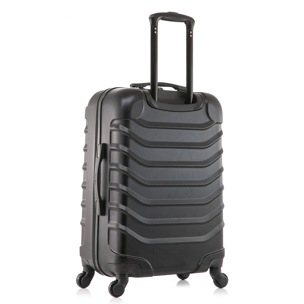 InUSA Endurance Lightweight Hardside Spinner 24 inch Black. Picture 5