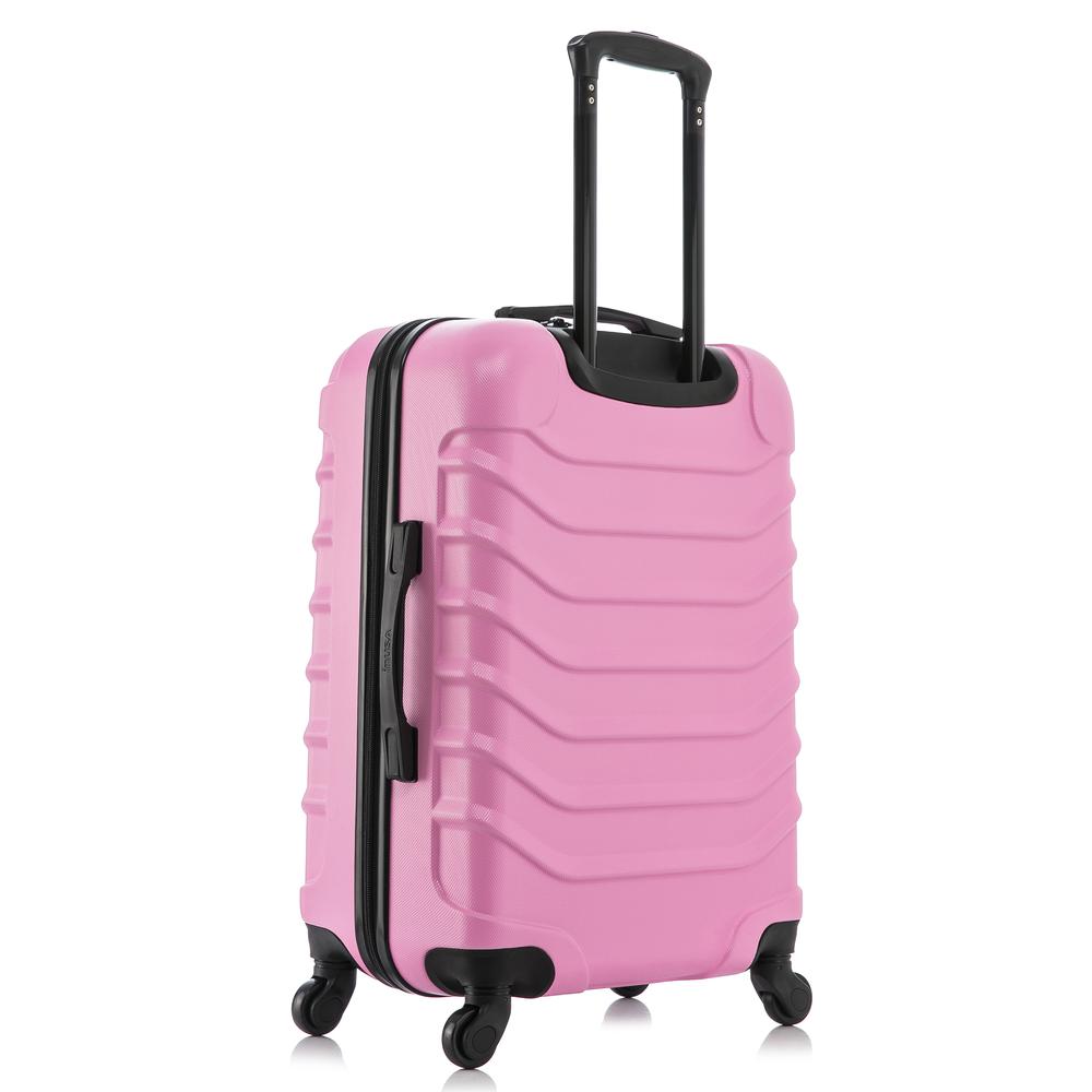 InUSA Endurance Lightweight Hardside Spinner 24 inch Pink. Picture 5