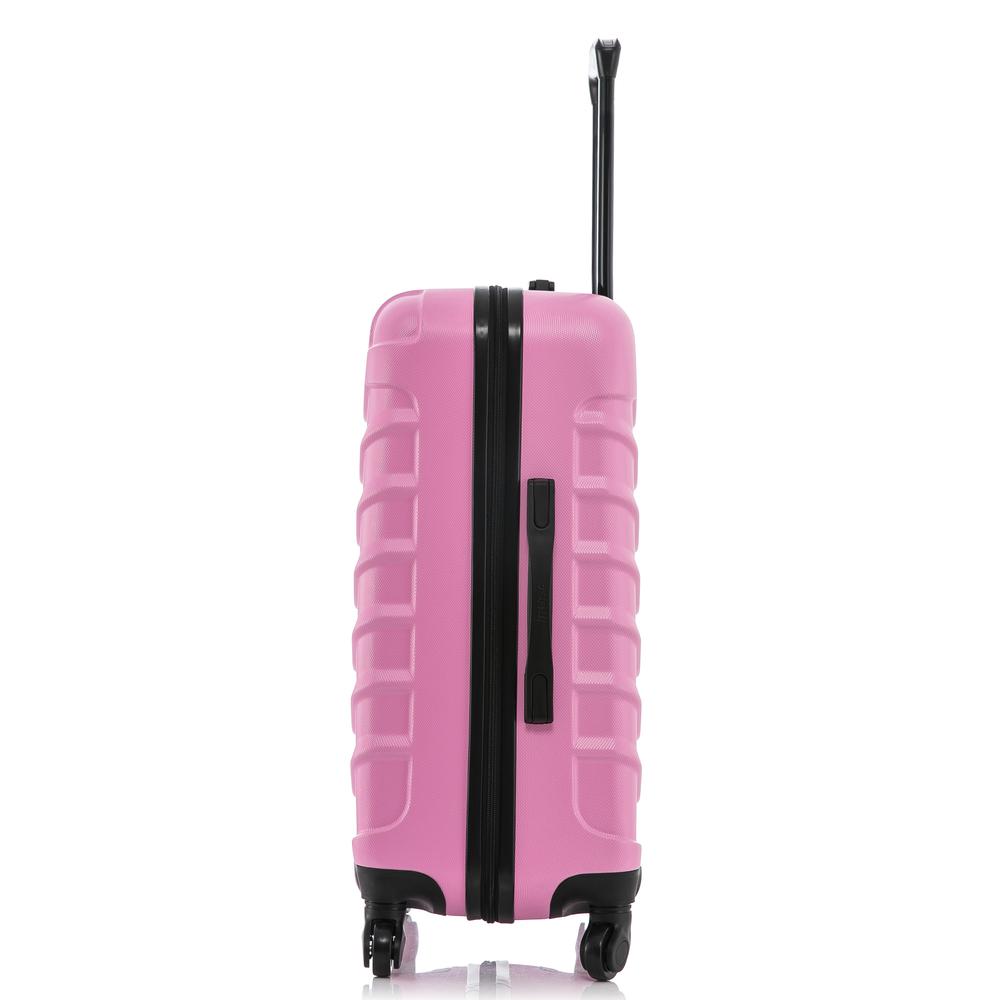 InUSA Endurance Lightweight Hardside Spinner 24 inch Pink. Picture 7