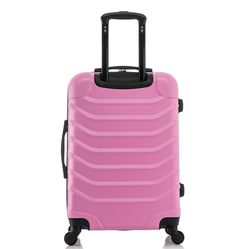 InUSA Endurance Lightweight Hardside Spinner 24 inch Pink. Picture 9