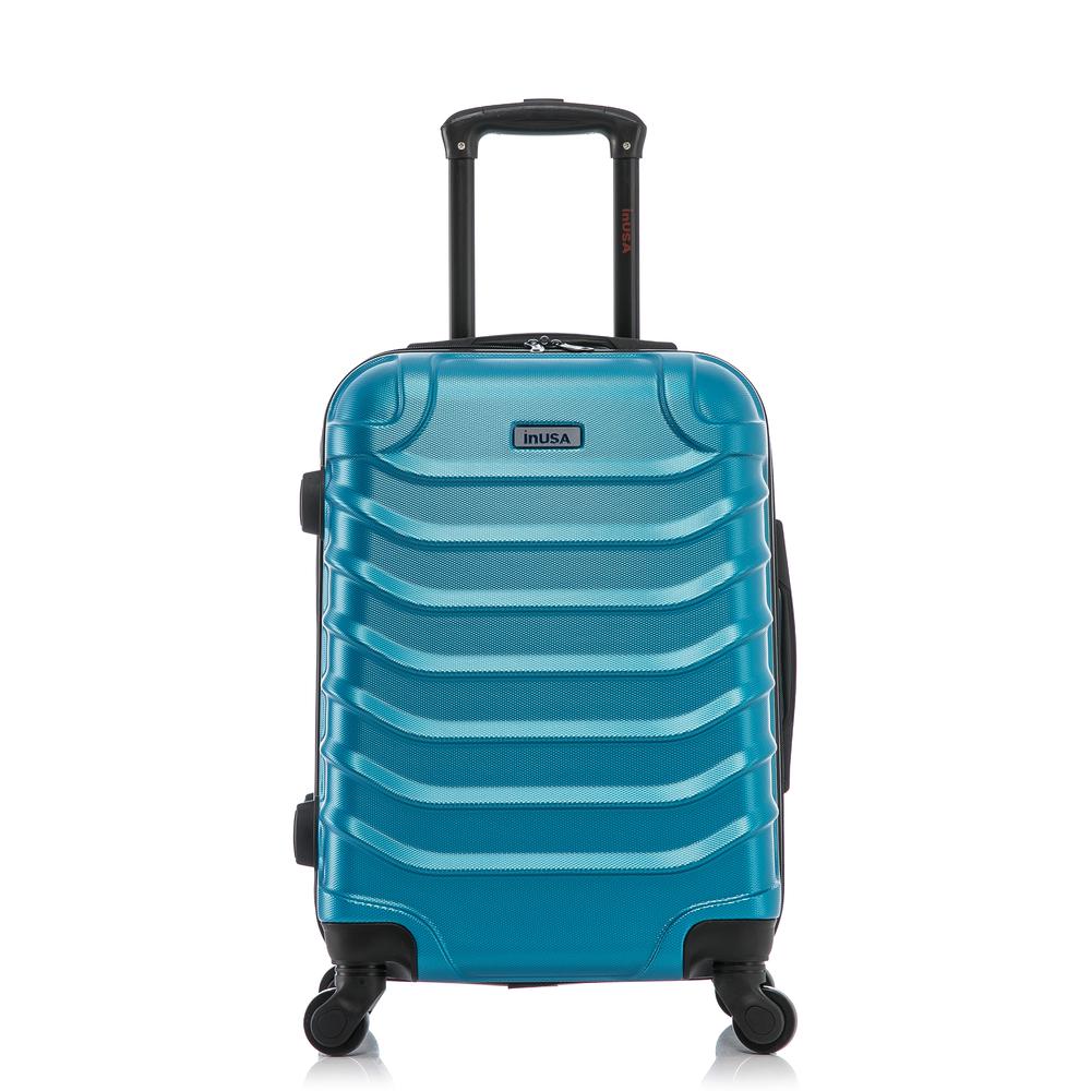 InUSA Endurance Lightweight Hardside Spinner 24 inch Teal. Picture 2