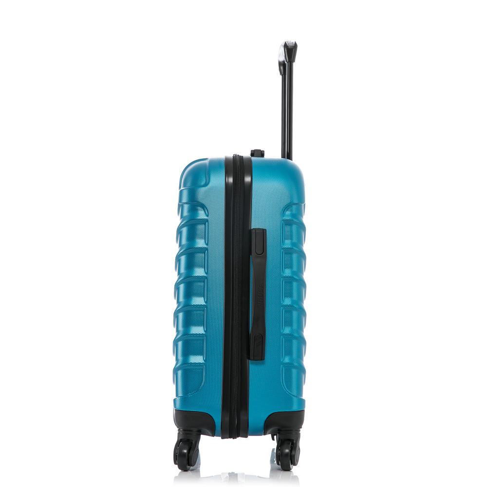 InUSA Endurance Lightweight Hardside Spinner 24 inch Teal. Picture 4