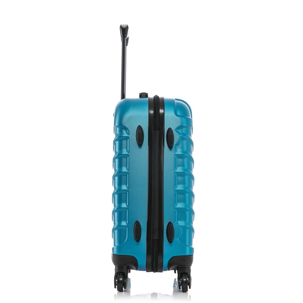InUSA Endurance Lightweight Hardside Spinner 24 inch Teal. Picture 7