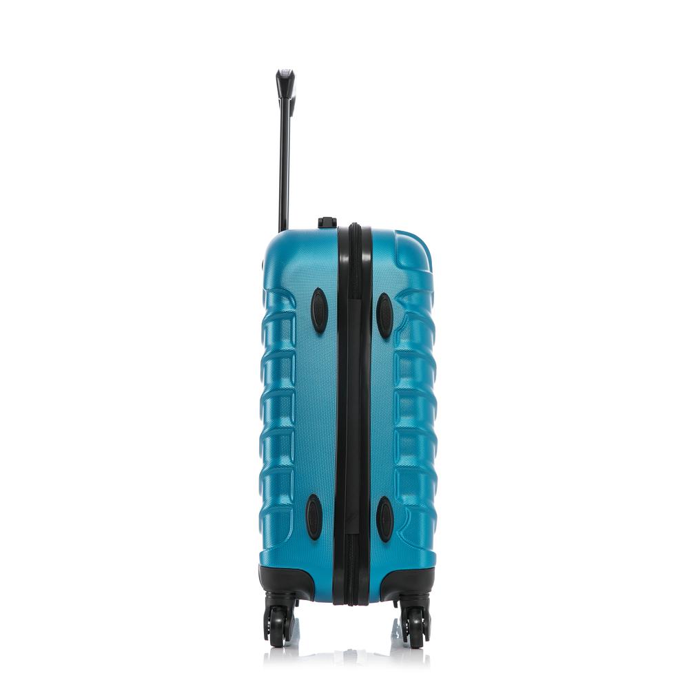 InUSA Endurance Lightweight Hardside Spinner 20 inch Teal. Picture 7