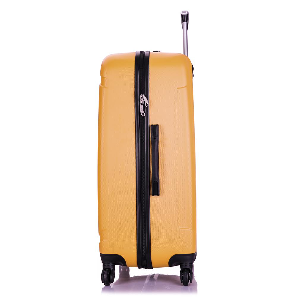 InUSA Pilot lightweight hardside spinner 28'' Mustard. Picture 12