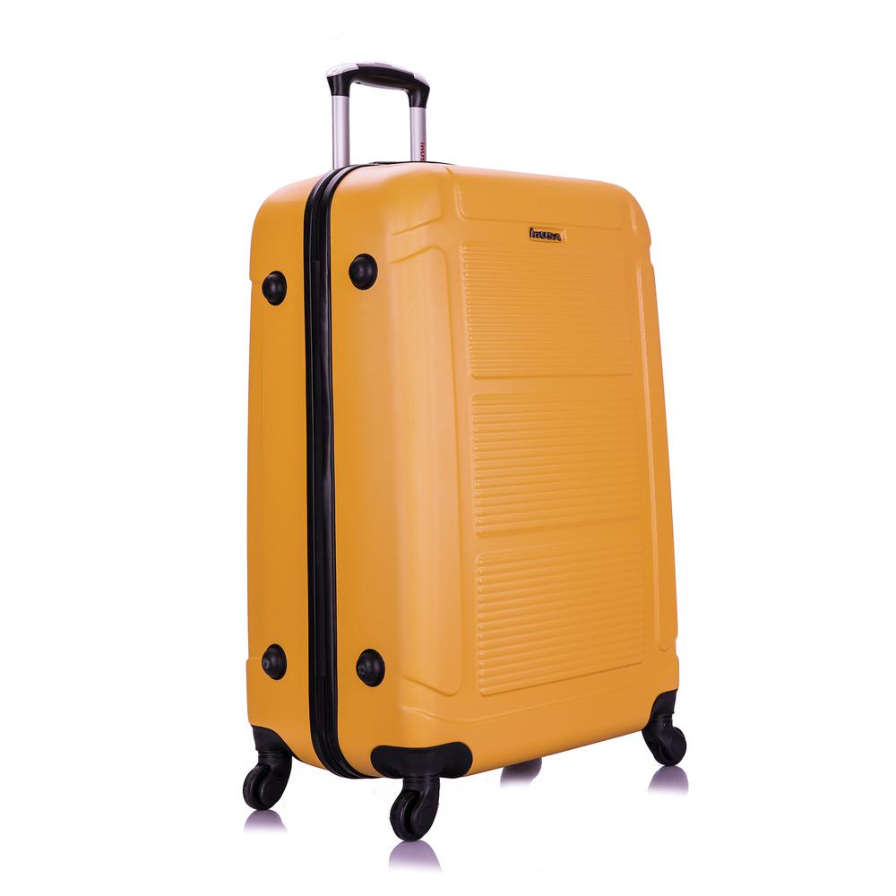 InUSA Pilot lightweight hardside spinner 28'' Mustard. Picture 16