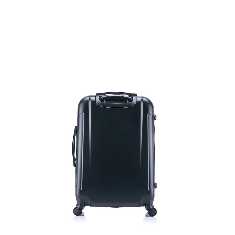 InUSA Pilot lightweight hardside spinner 24 inch Black. Picture 12