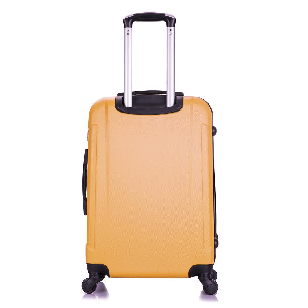 InUSA Pilot lightweight hardside spinner 24'' Mustard. Picture 10