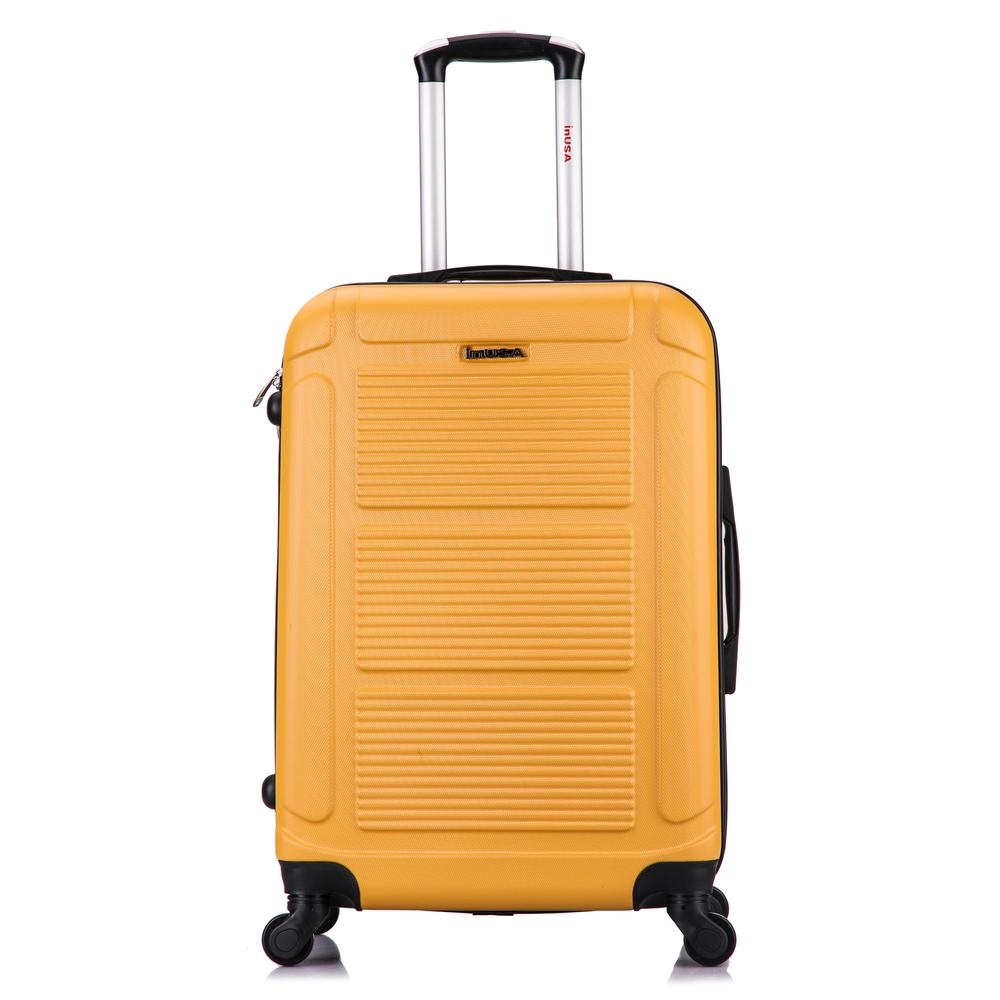 InUSA Pilot lightweight hardside spinner 24'' Mustard. Picture 11