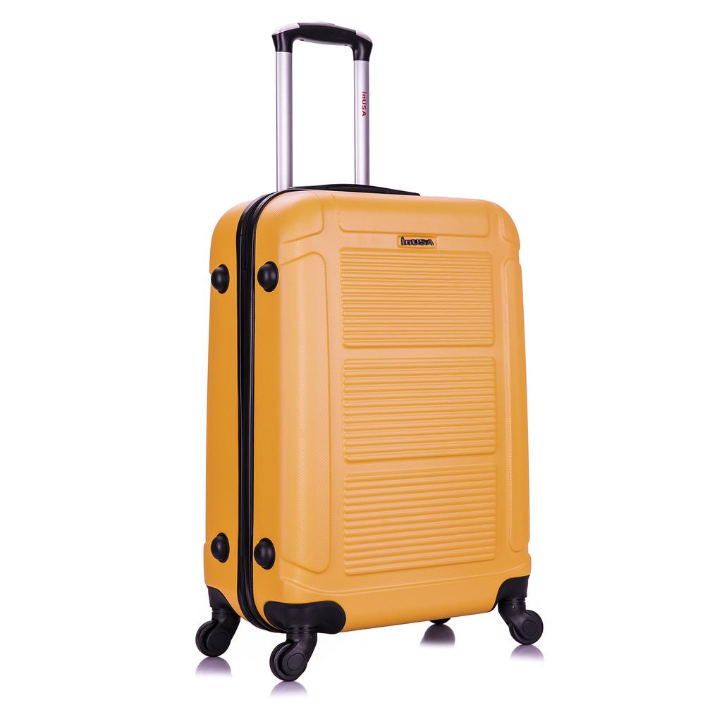 InUSA Pilot lightweight hardside spinner 24'' Mustard. Picture 13