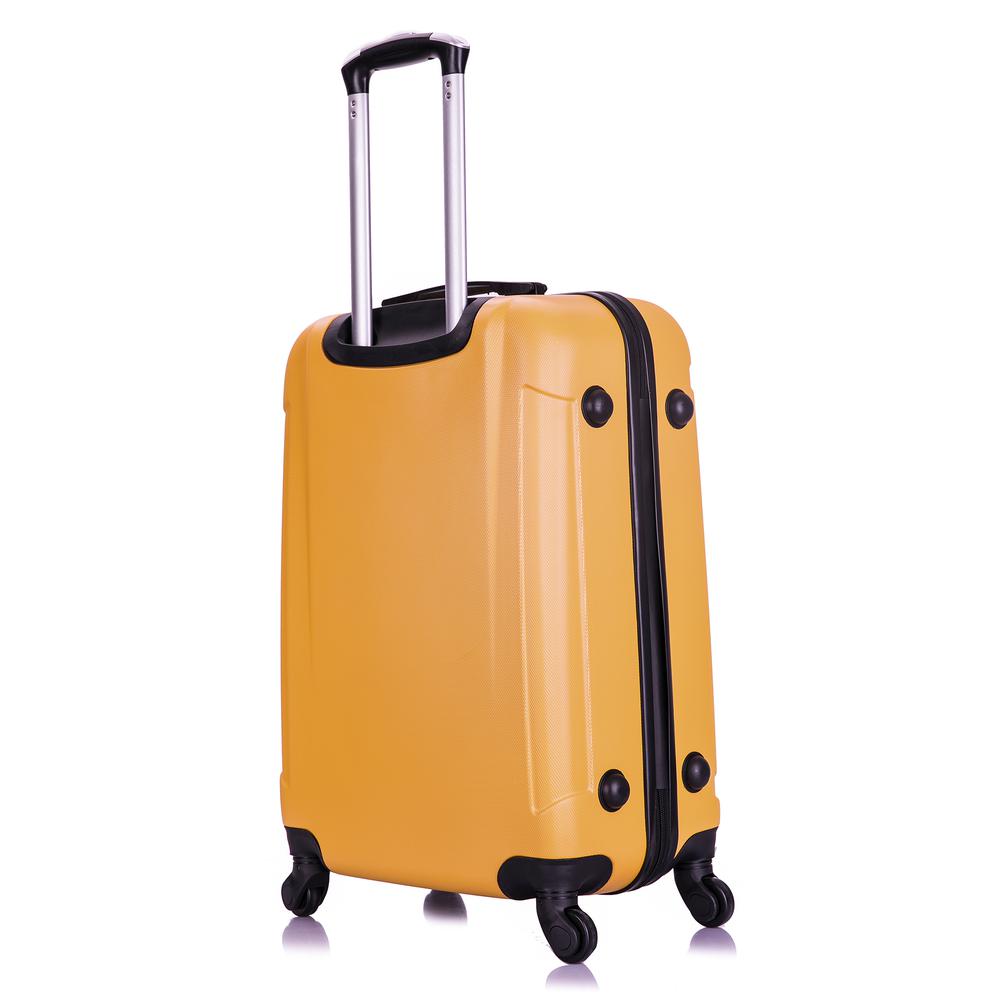 InUSA Pilot lightweight hardside spinner 24'' Mustard. Picture 15