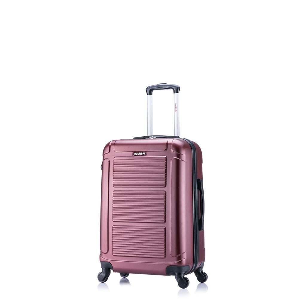 InUSA Pilot lightweight hardside spinner 24 inch Wine. Picture 1