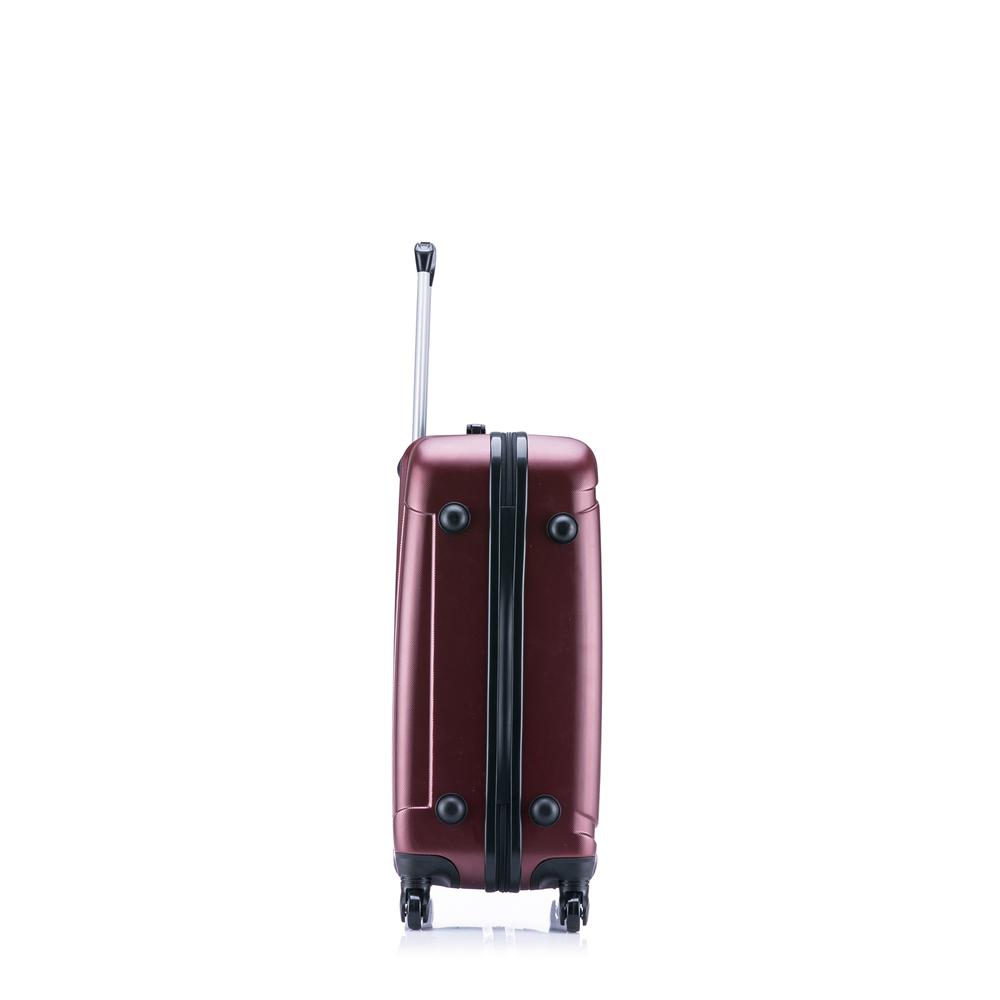 InUSA Pilot lightweight hardside spinner 24 inch Wine. Picture 5