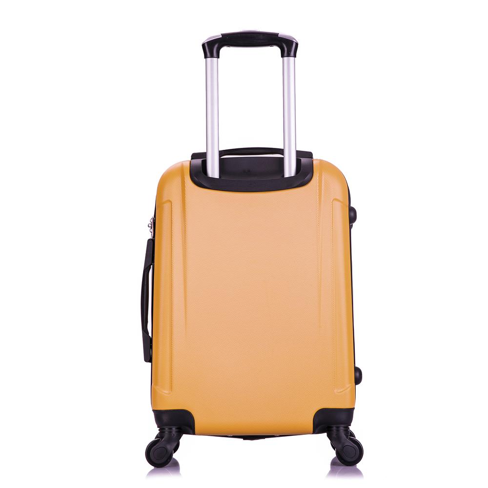 InUSA Pilot lightweight hardside spinner 20'' Mustard. Picture 10