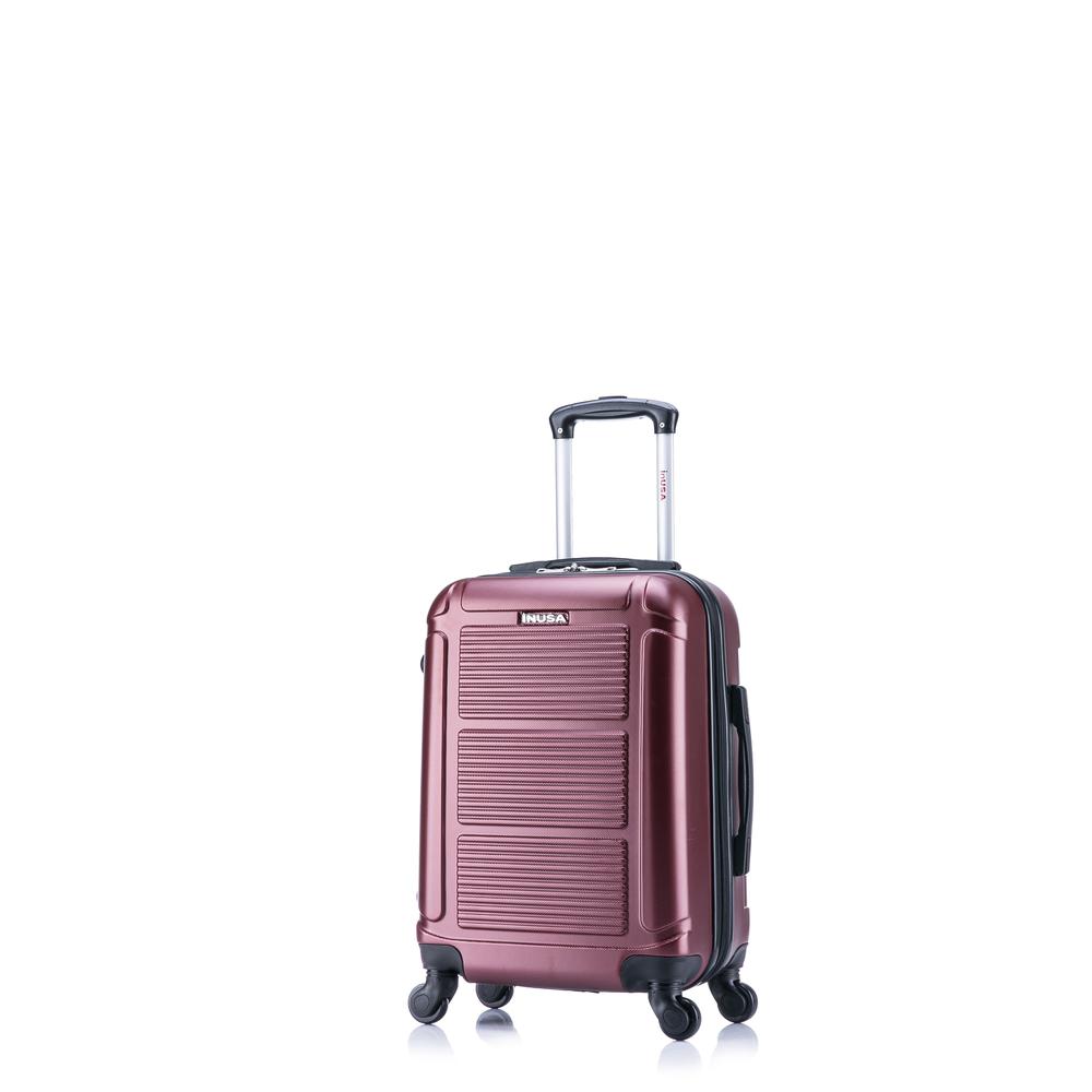 InUSA Pilot lightweight hardside spinner 20 inch Wine. Picture 1
