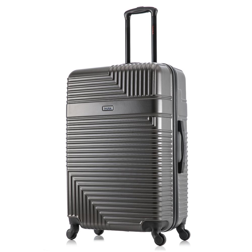 InUSA Resilience Lightweight Hardside Spinner 28 inch Charcoal. Picture 1