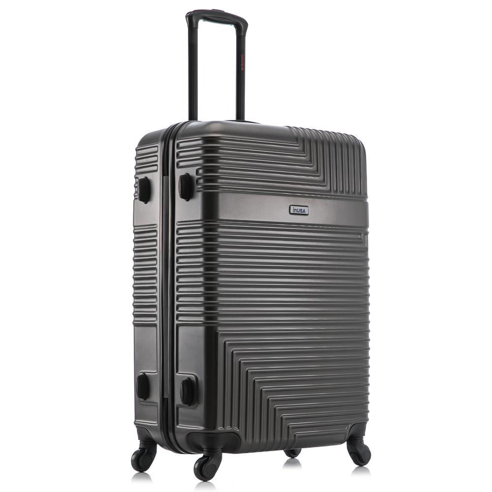 InUSA Resilience Lightweight Hardside Spinner 28 inch Charcoal. Picture 5