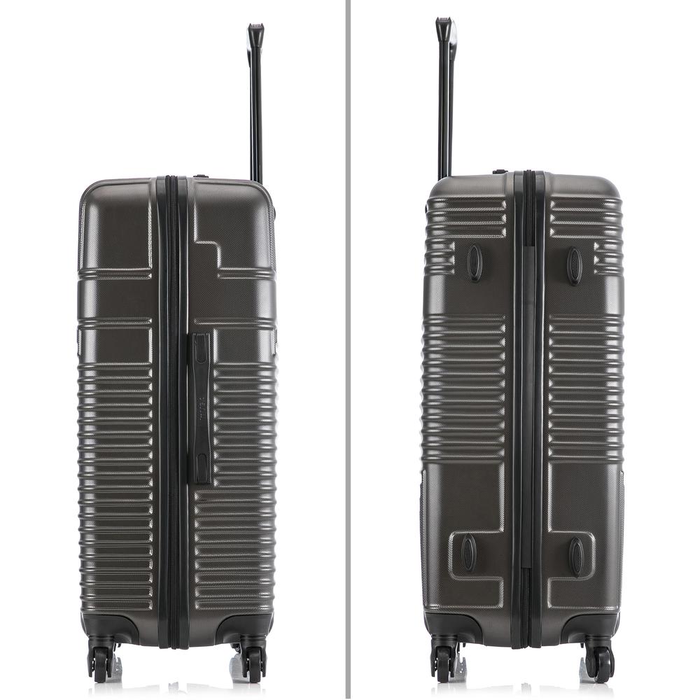 InUSA Resilience Lightweight Hardside Spinner 28 inch Charcoal. Picture 7