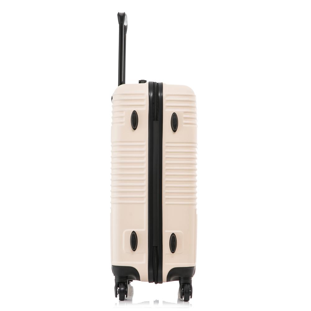 InUSA Resilience Lightweight Hardside Spinner 24 inch Sand. Picture 6