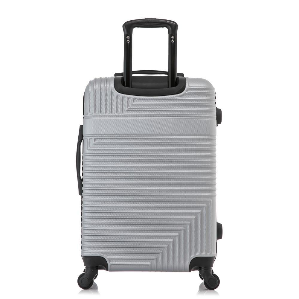 InUSA Resilience Lightweight Hardside Spinner 24 inch Silver. Picture 9