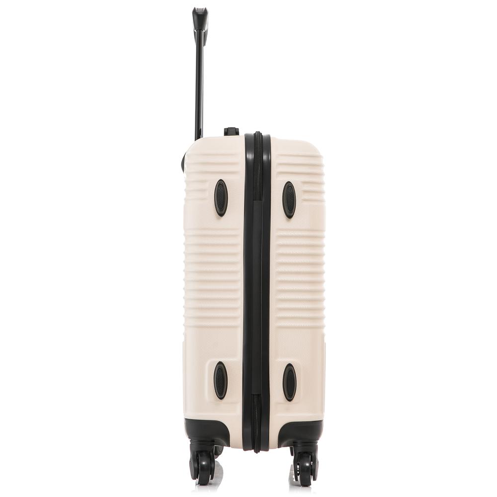 InUSA Resilience Lightweight Hardside Spinner 20 inch Sand. Picture 4