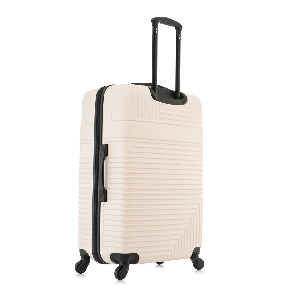 InUSA Resilience Lightweight Hardside Spinner 3 Piece Luggage set  20'',24'', 28'' Sand. Picture 6