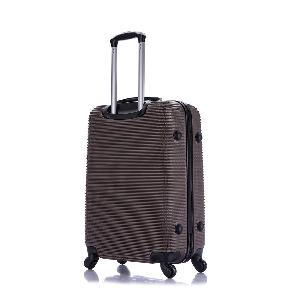 InUSA Royal lightweight hardside spinner 24 inch Brown. Picture 5