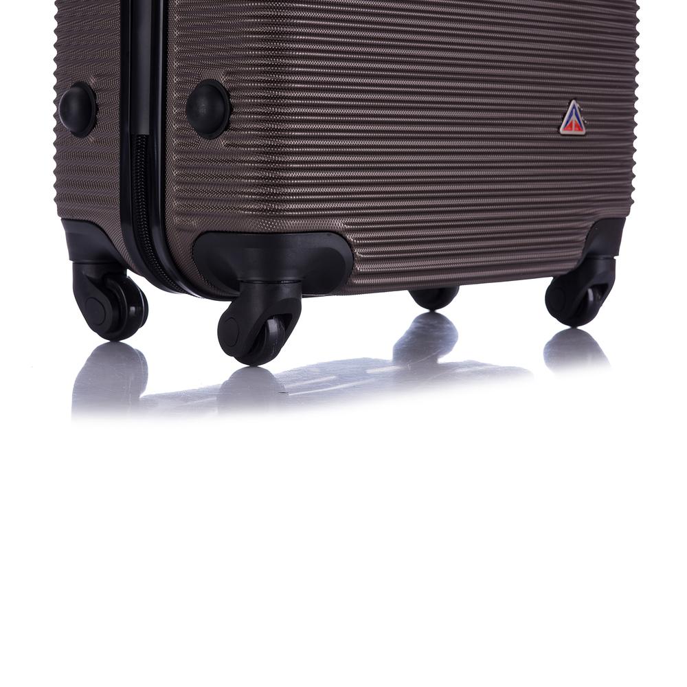 InUSA Royal lightweight hardside spinner 24 inch Brown. Picture 7