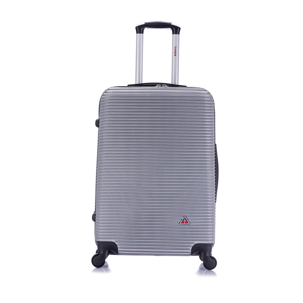 InUSA Royal lightweight hardside spinner 24 inch Silver. Picture 4