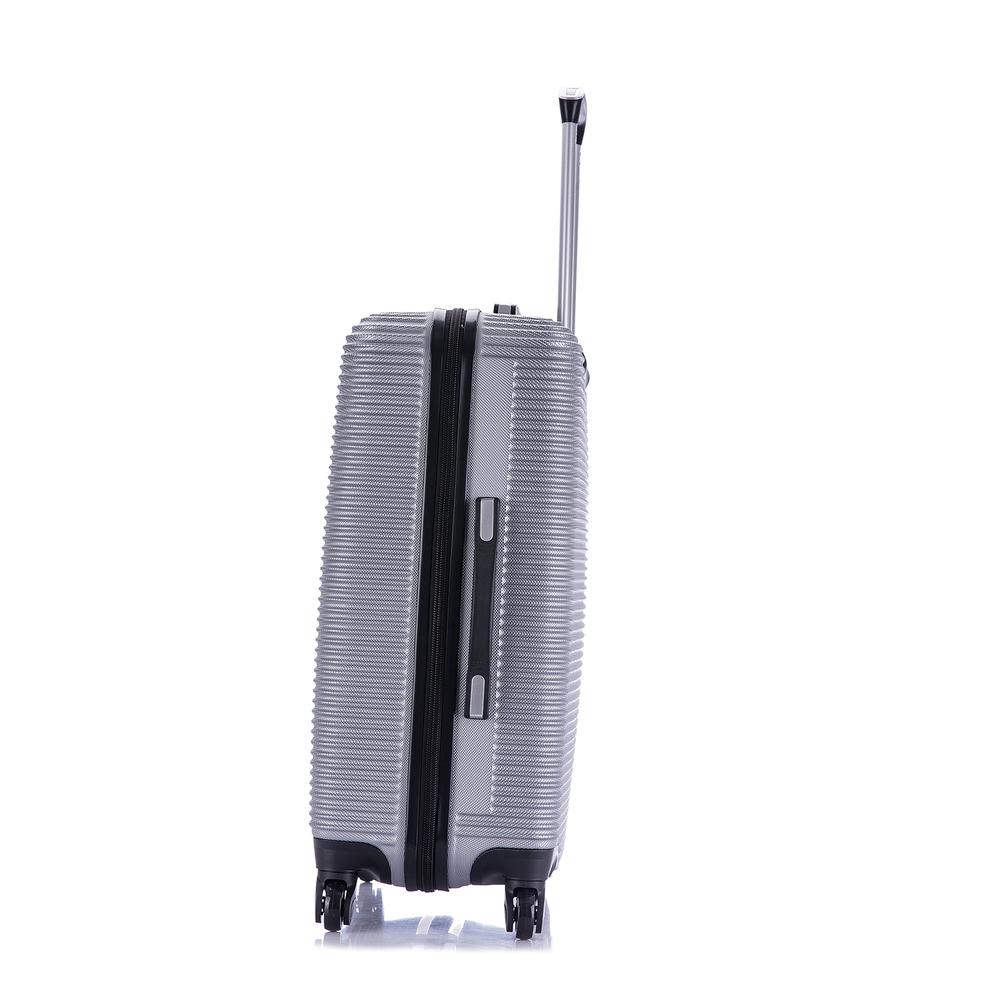 InUSA Royal lightweight hardside spinner 24 inch Silver. Picture 5