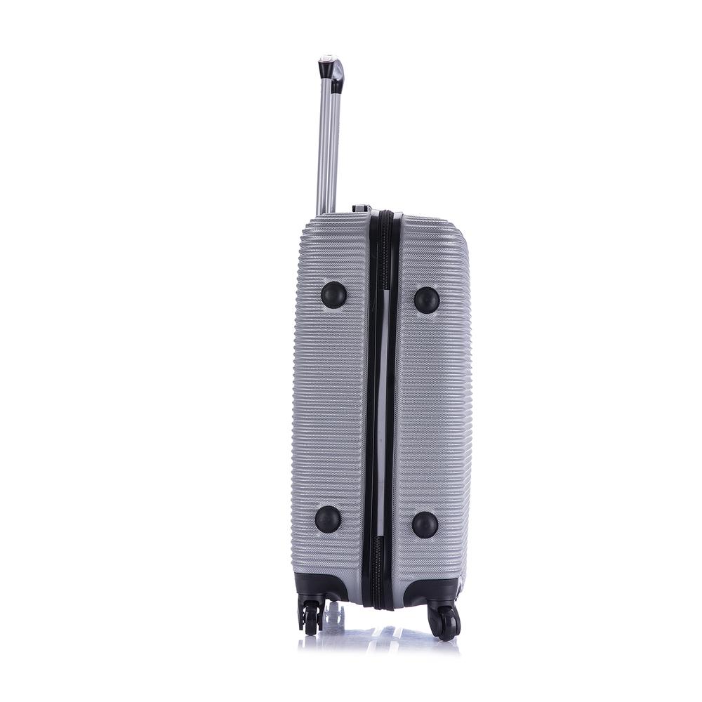 InUSA Royal lightweight hardside spinner 24 inch Silver. Picture 2