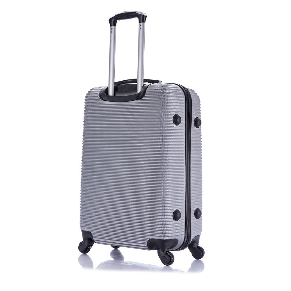 InUSA Royal lightweight hardside spinner 24 inch Silver. Picture 6