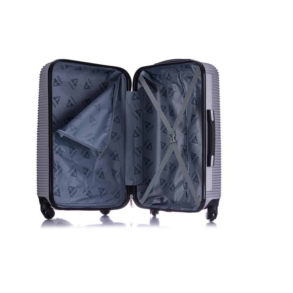 InUSA Royal lightweight hardside spinner 24 inch Silver. Picture 7