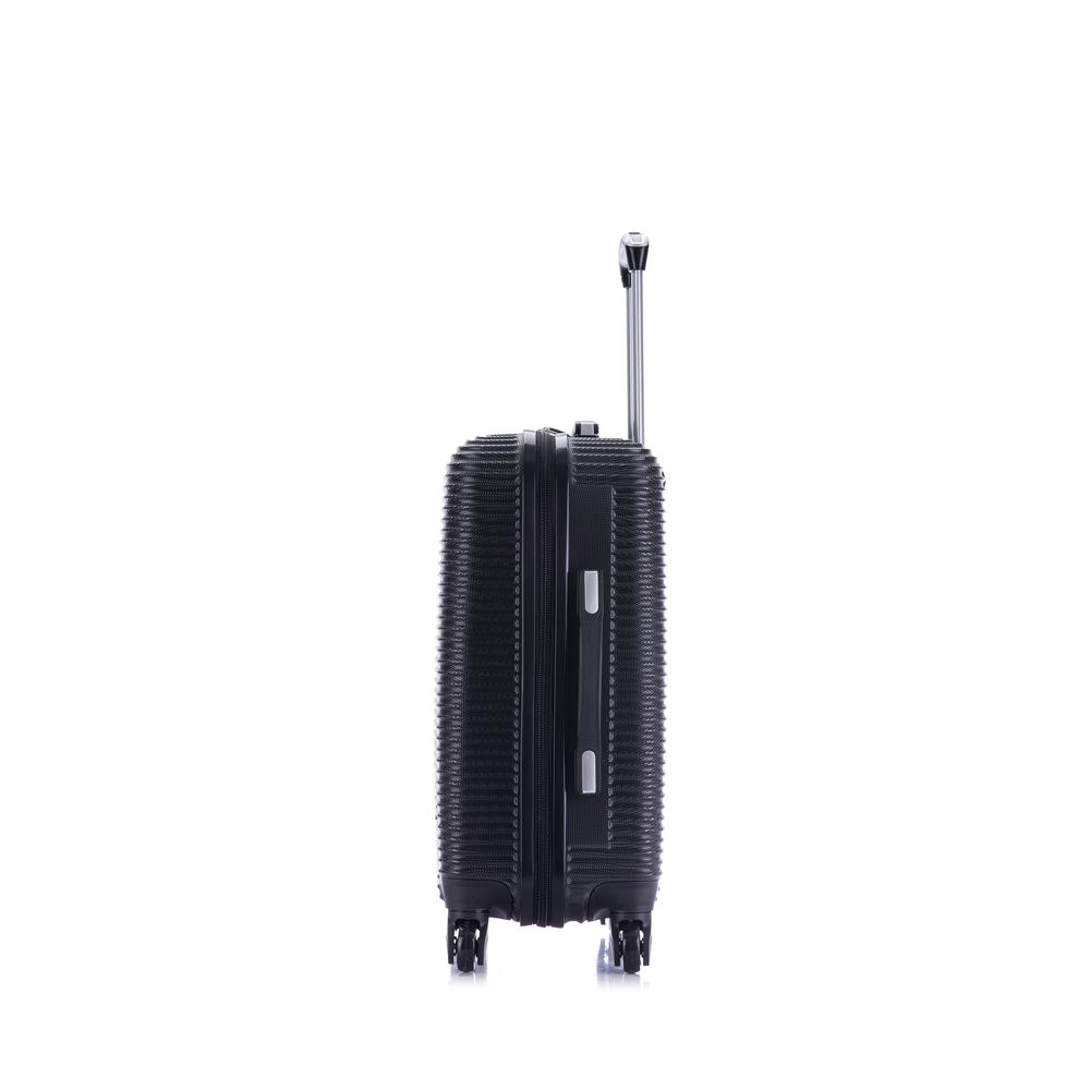 InUSA Royal lightweight hardside spinner 20 inch Black. Picture 3