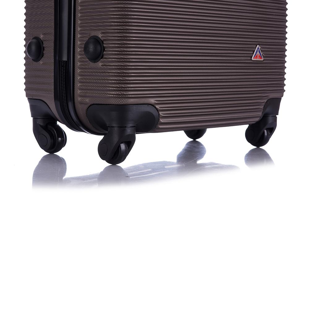 InUSA Royal lightweight hardside spinner 20 inch Brown. Picture 7