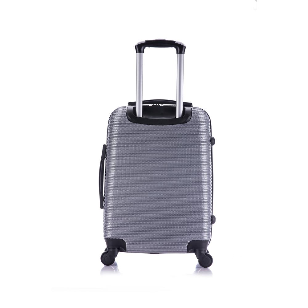 InUSA Royal lightweight hardside spinner 20 inch Silver. Picture 3