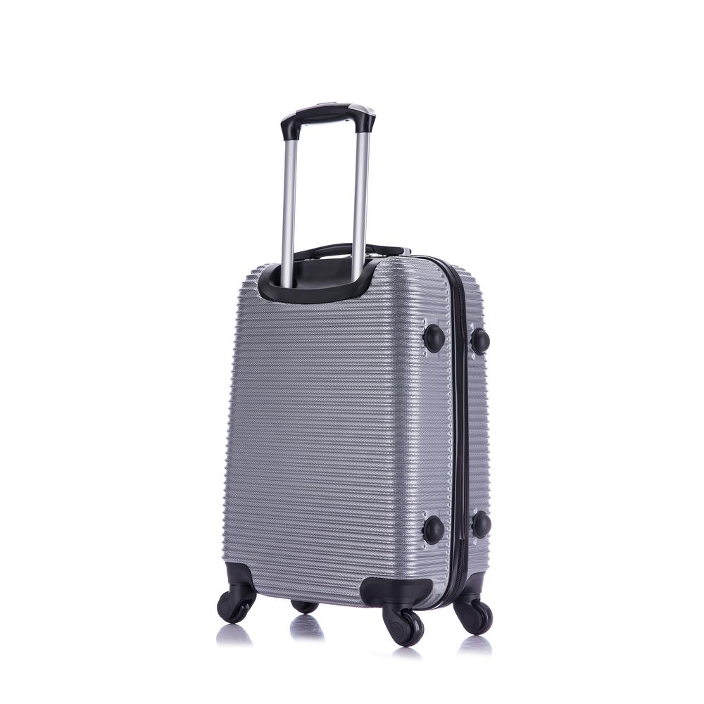 InUSA Royal lightweight hardside spinner 20 inch Silver. Picture 2