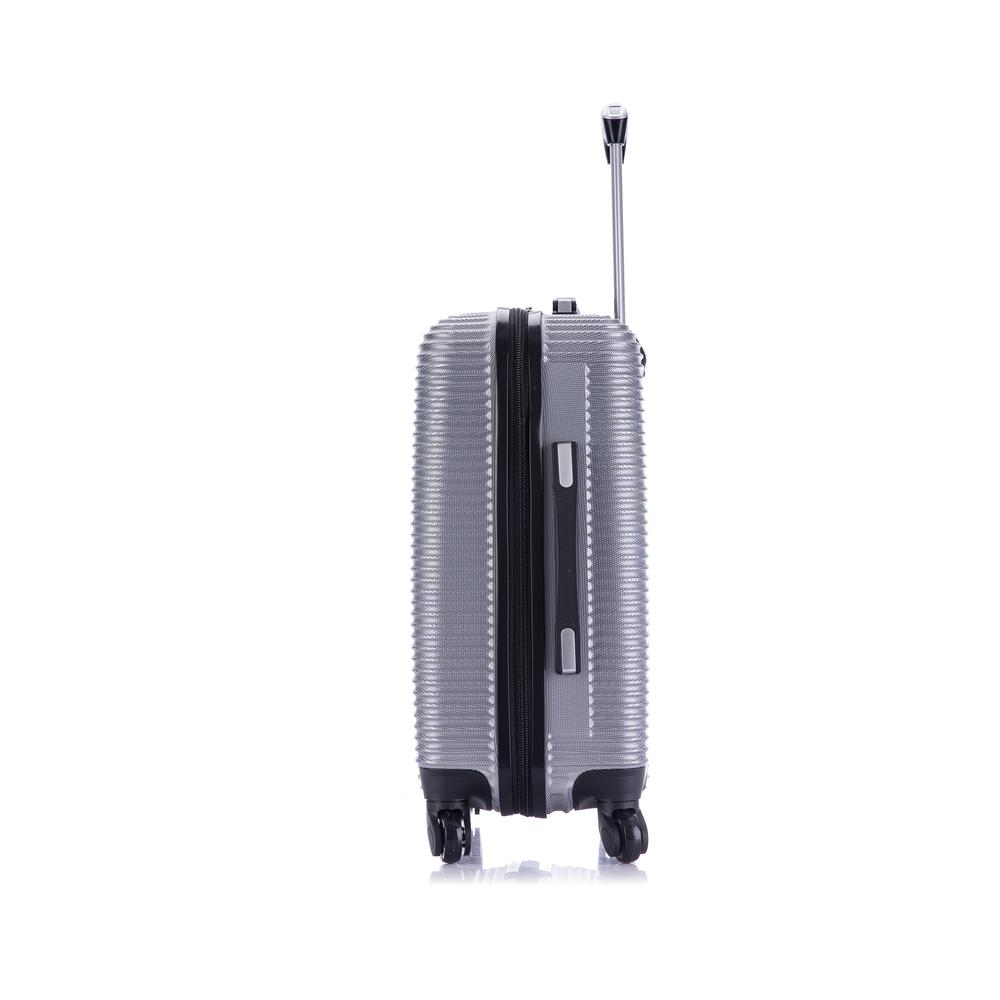 InUSA Royal lightweight hardside spinner 20 inch Silver. Picture 5