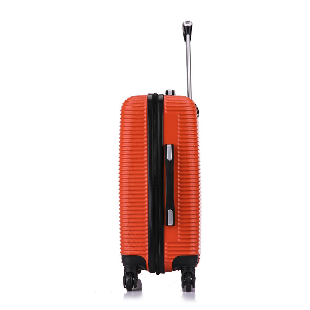 InUSA Royal lightweight hardside spinner 20 inch Orange. Picture 3