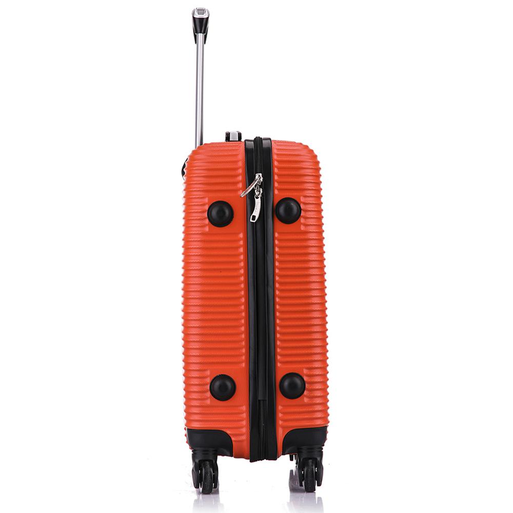 InUSA Royal lightweight hardside spinner 20 inch Orange. Picture 4