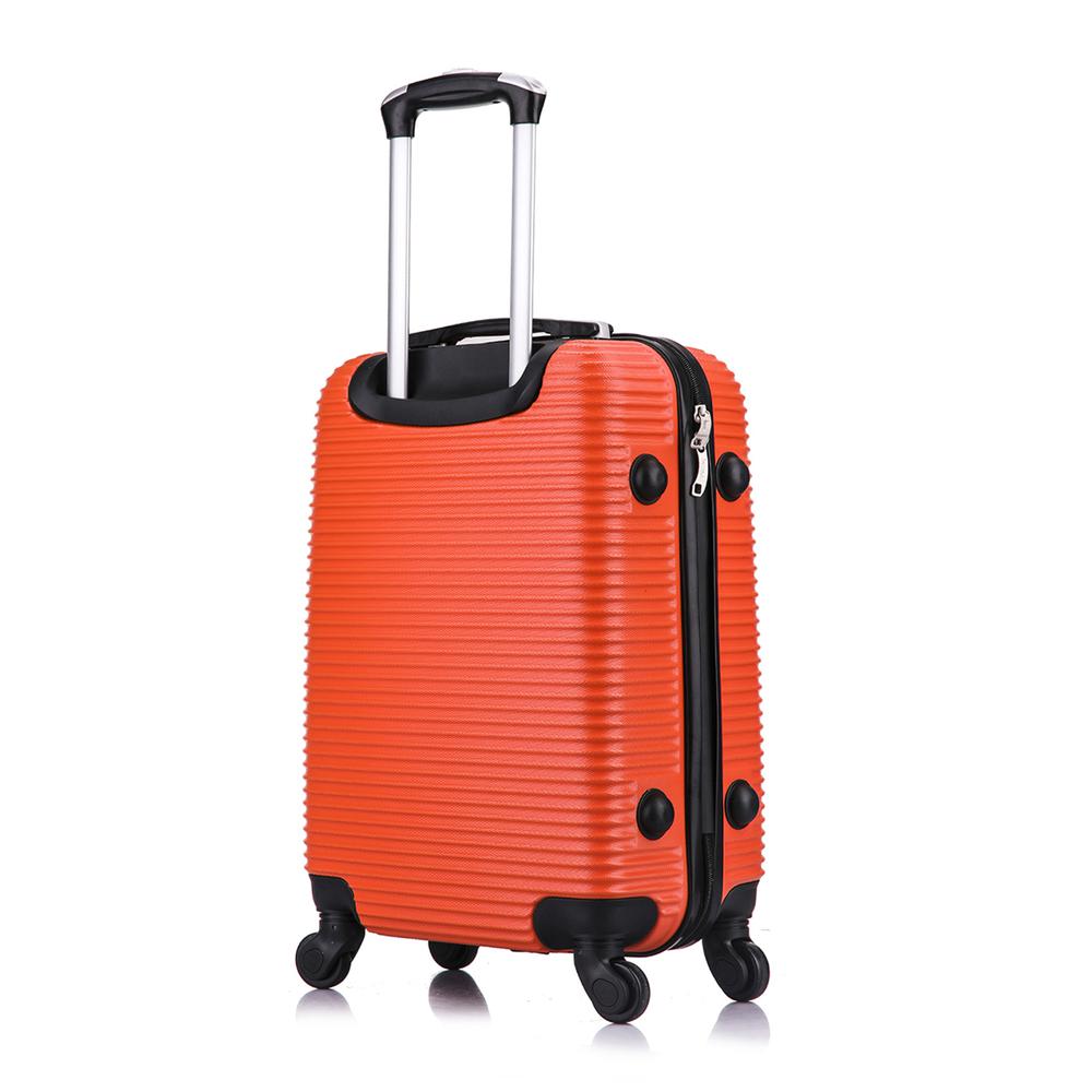 InUSA Royal lightweight hardside spinner 20 inch Orange. Picture 5