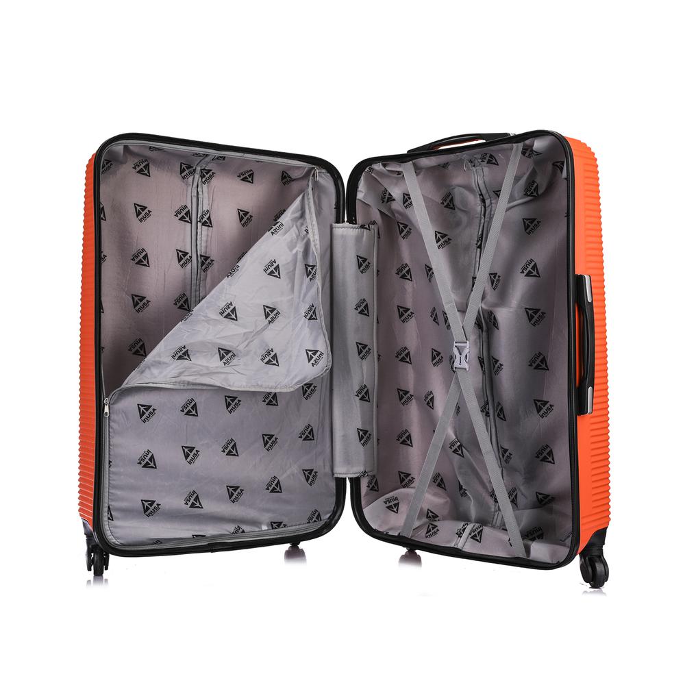 InUSA Royal lightweight hardside spinner 32 inch Orange. Picture 6