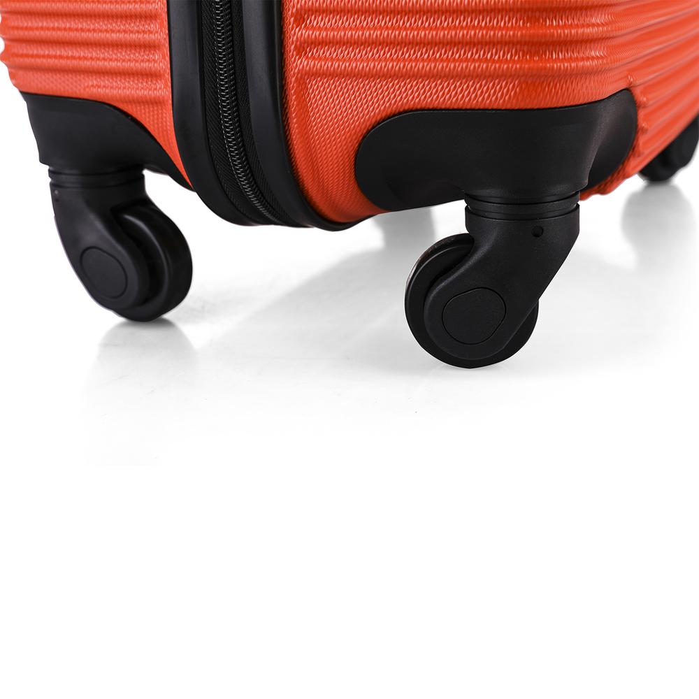 InUSA Royal lightweight hardside spinner 32 inch Orange. Picture 7