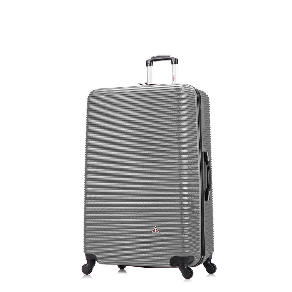 InUSA Royal lightweight hardside spinner 32 inch Silver. Picture 1